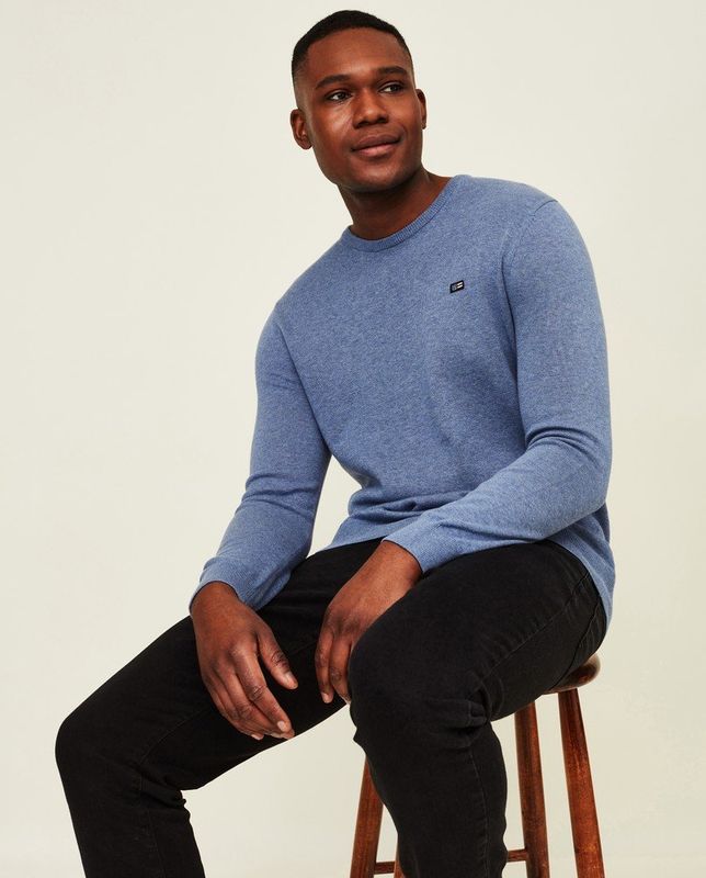 BRADLEY ORGANIC COTTON CREW NECK SWEATER