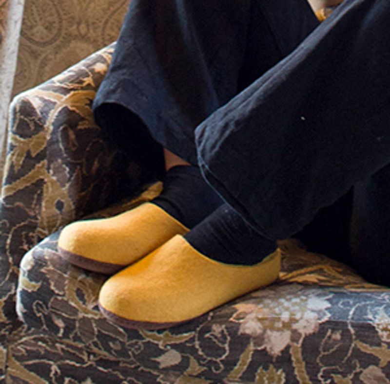 Slipper - Ochre